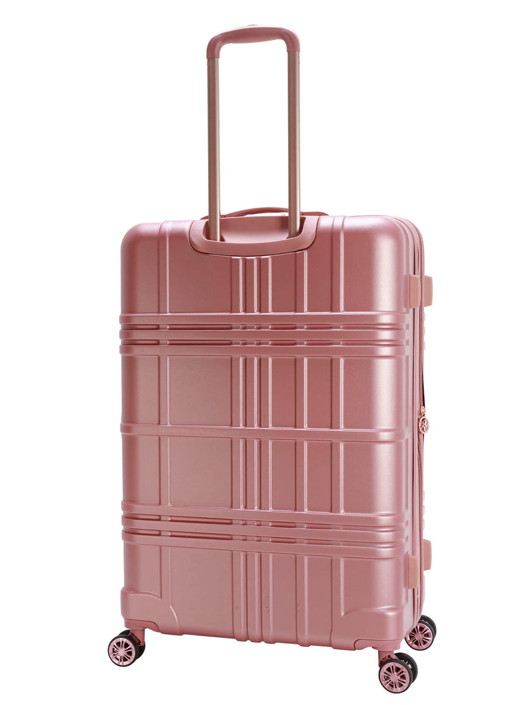 Jewel Plaid Luggage Collection in Rose Gold