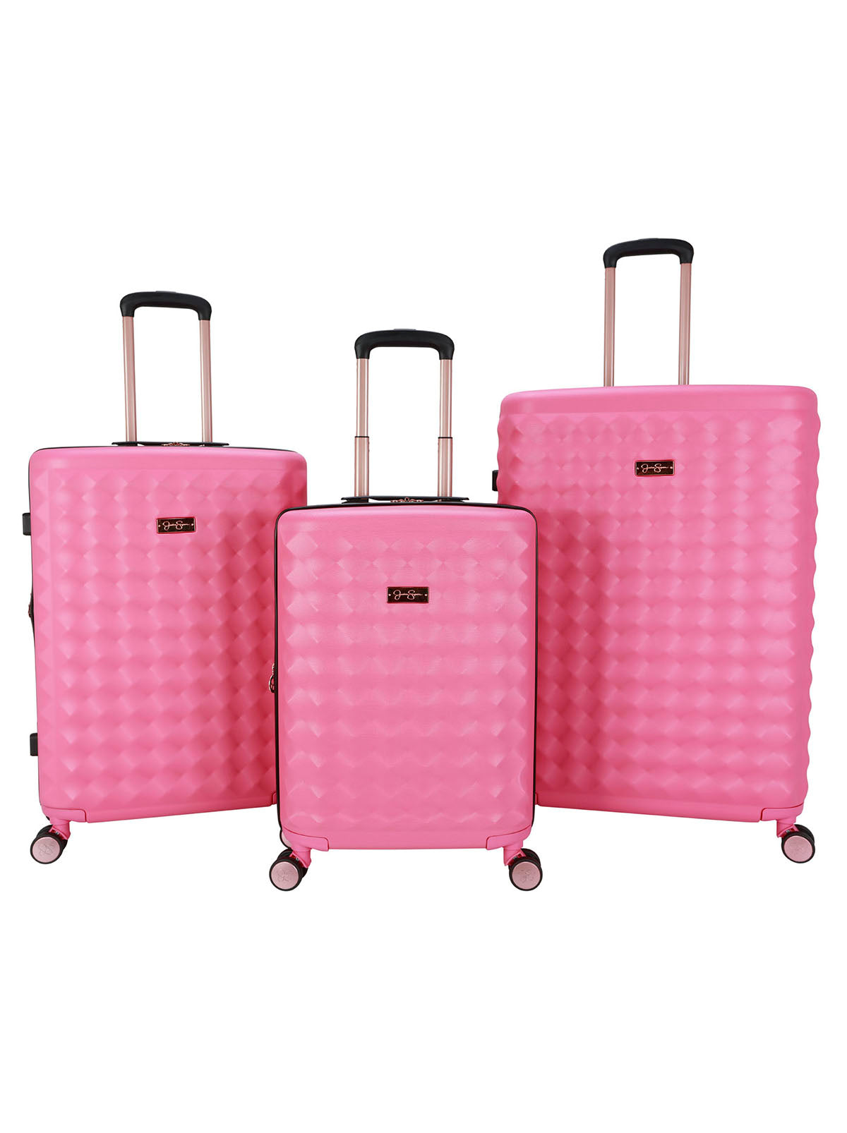 Vibrance Luggage Collection in Pink