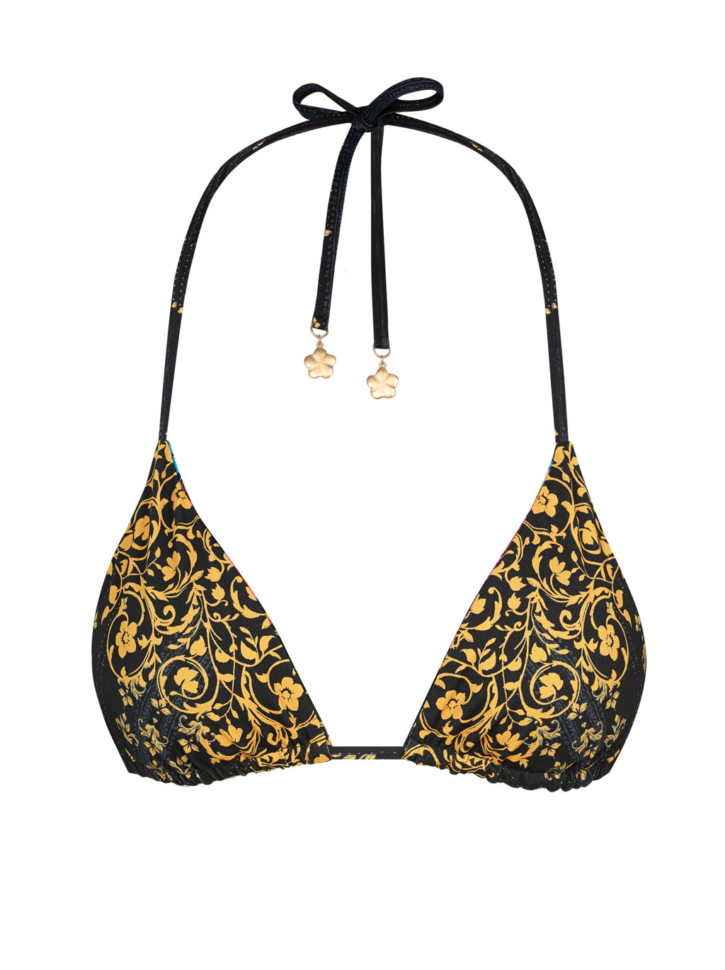 Reversible Triangle Bikini Top in Swipe Right