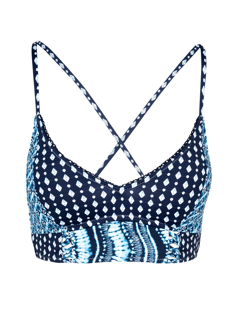 Cropped Cami in Shibori