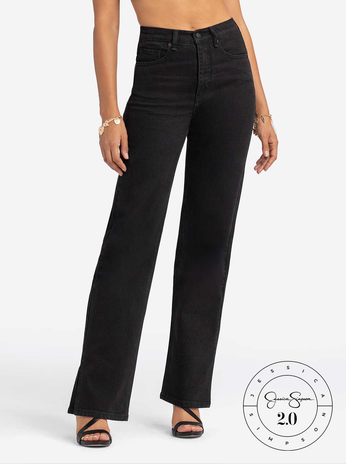 Jessica Simpson 2.0 Joan Stovepipe Jeans in Luminous