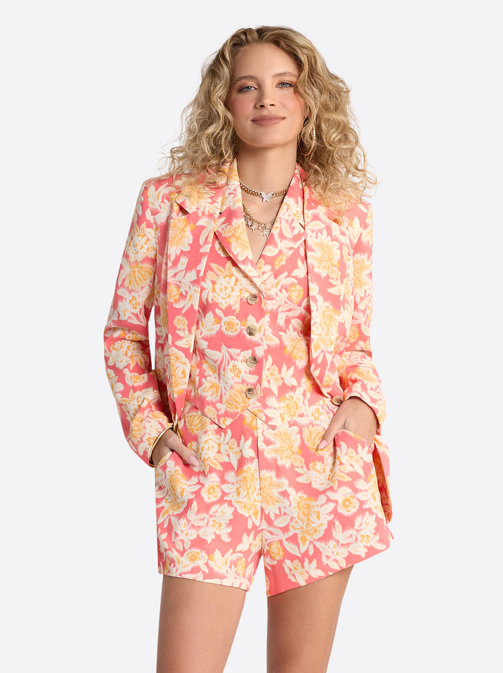Kailani Blazer in Dubarry Prairie Clusters