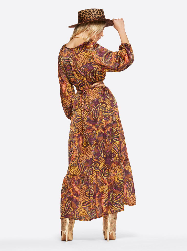 Kezia Dress in Paisley Confetti