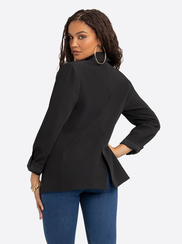 Jessica Simpson 2.0 Lenna Blazer in Black