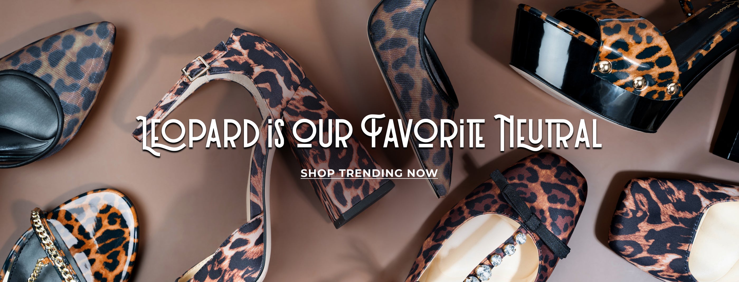 Leopard is our favorite Neutral shop trending now