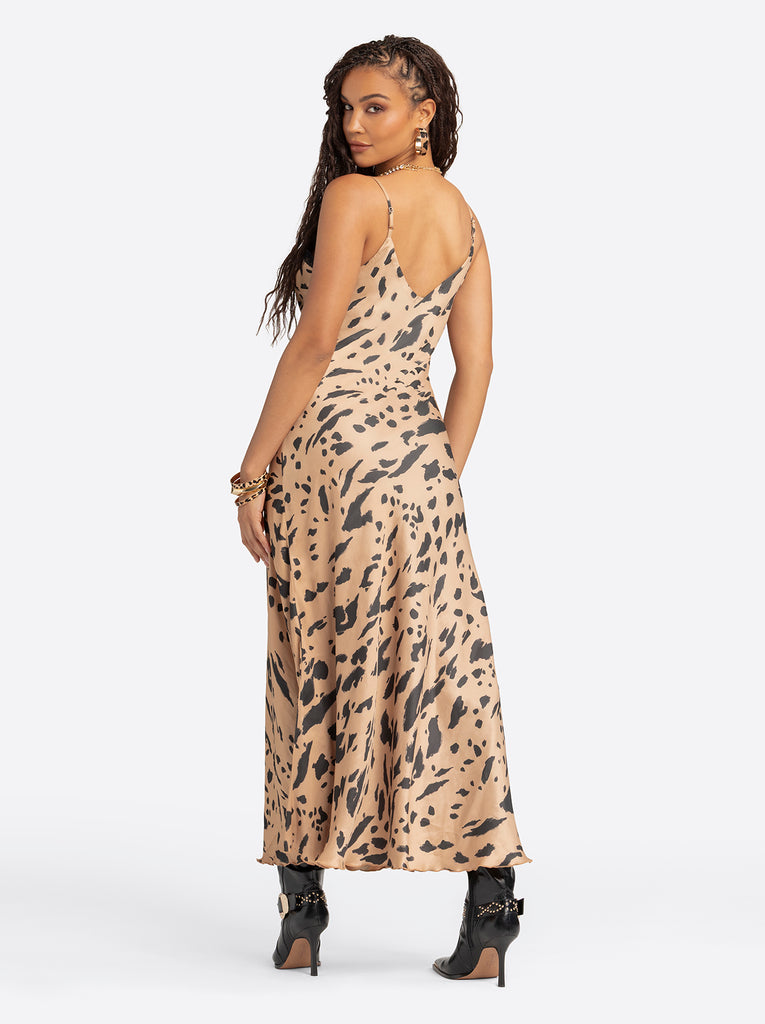 Jessica Simpson 2.0 Bias Dress in Animal Print