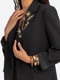 Jessica Simpson 2.0 Lenna Blazer in Black