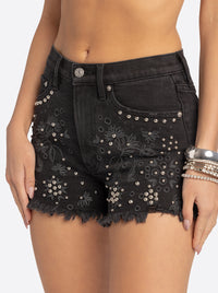 Jessica Simpson 2.0 Patsy Short in Washed Black