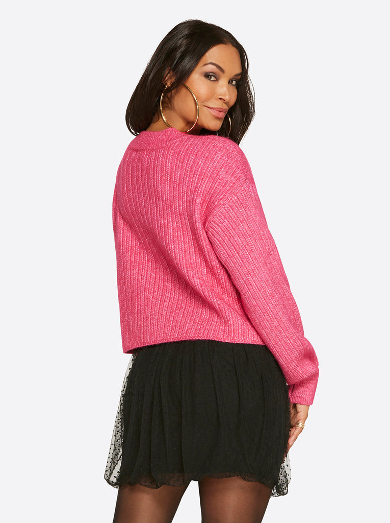 Portia Sweater in Desert Rose