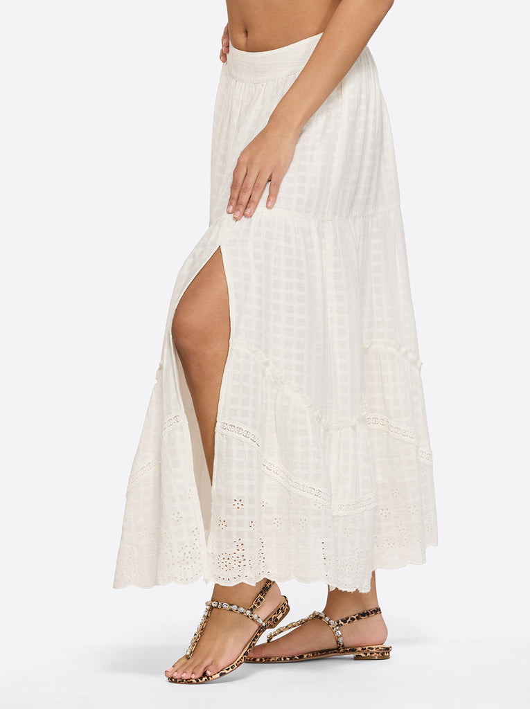 Paula Maxi Skirt in Gardenia – Jessica Simpson