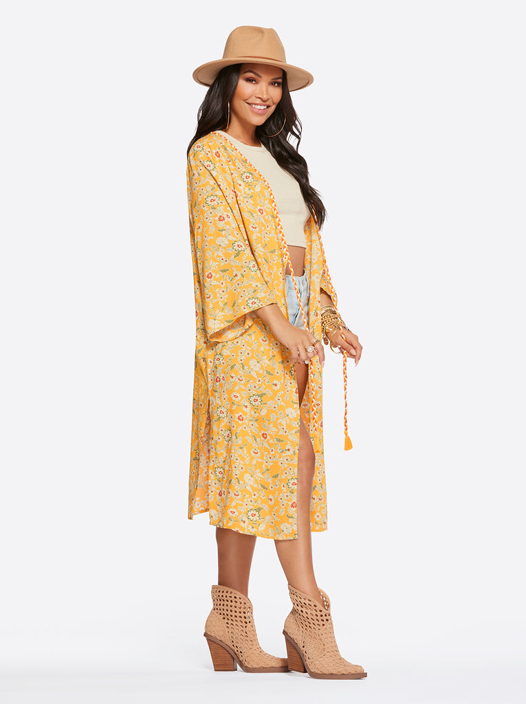 Rami Kimono in Southern Beauties Mini