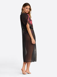 Long  Dress Cover Up in Swipe Right