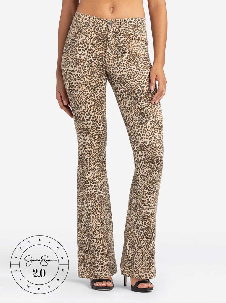 Jessica Simpson 2.0 Stevie Flare Jeans in Seedpearl