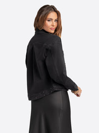 Jessica Simpson 2.0 Trucker Jacket in Luminous