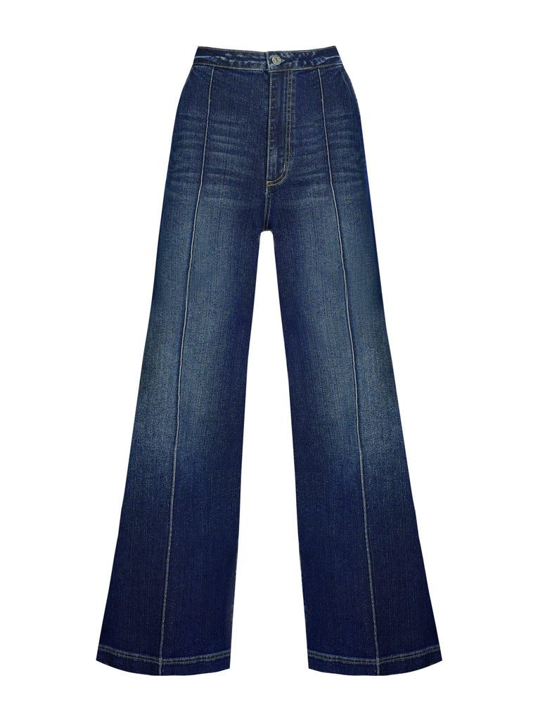 Spirit Super Wide Leg Jean in Soul Mate