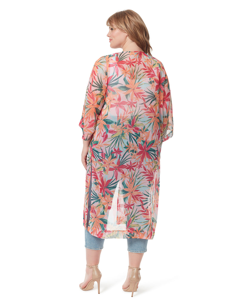 Blakely Duster in Floral Canopy