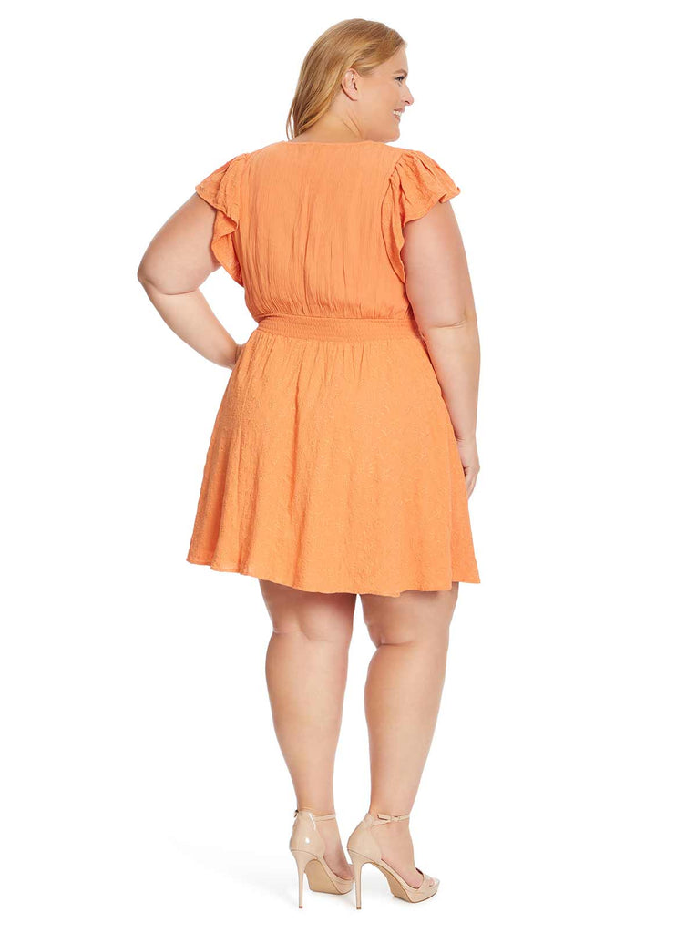 Courtney Dress in Brandied Melon