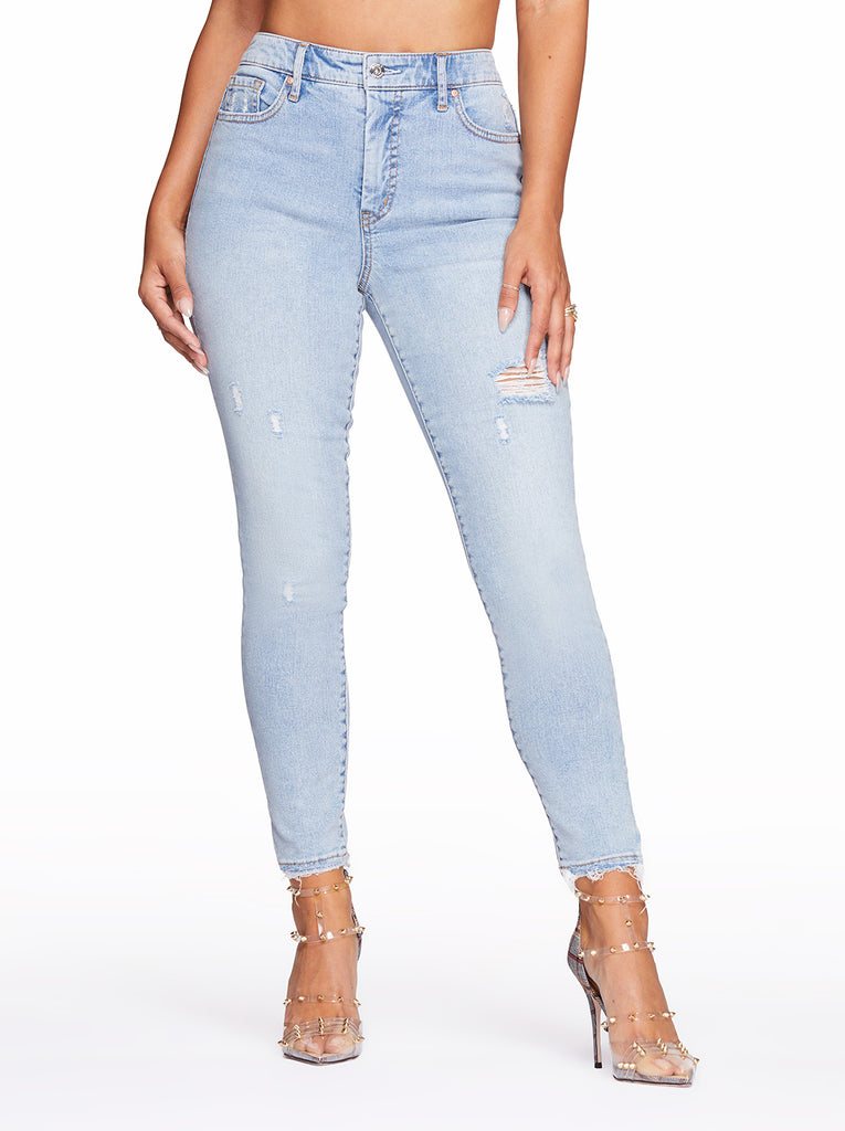 Adored Ankle Skinny Jeans in Hi-Lite