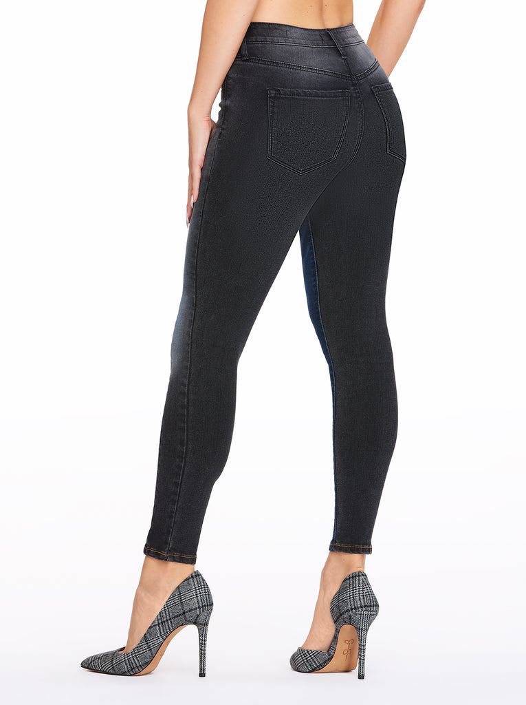 Adored Ankle Skinny Jeans in Mesmerized Black