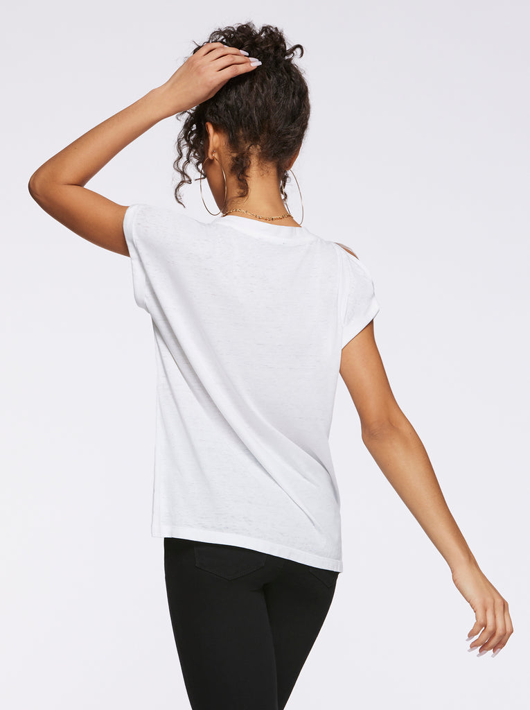 Amory Tee in Bright White