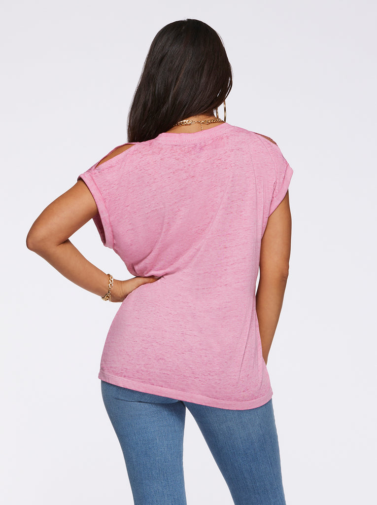 Amory Tee in Wild Rose