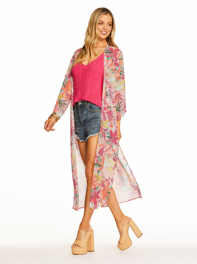 Blakely Duster in Floral Canopy