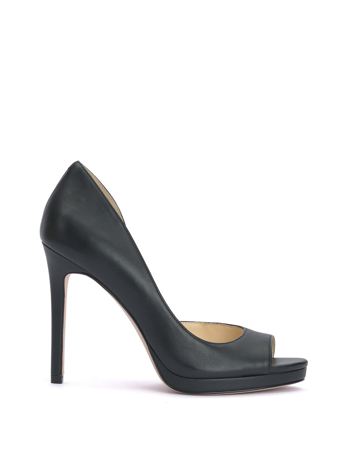Kimli Peep Toe Pump in Black