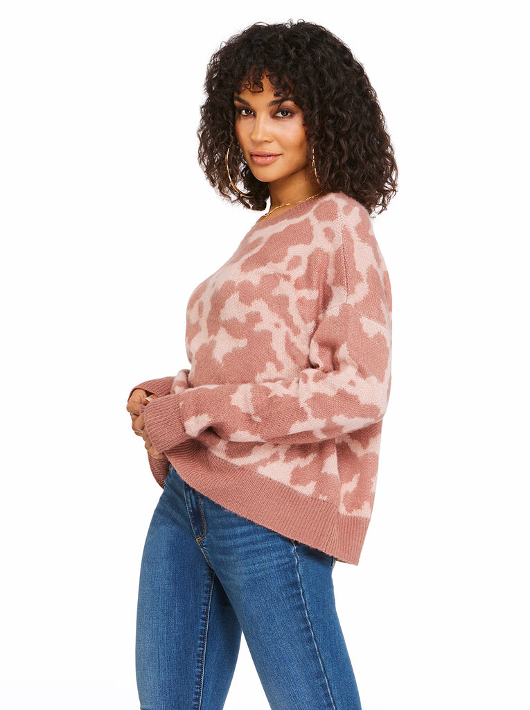 Kenna Sweater in Soft Animal