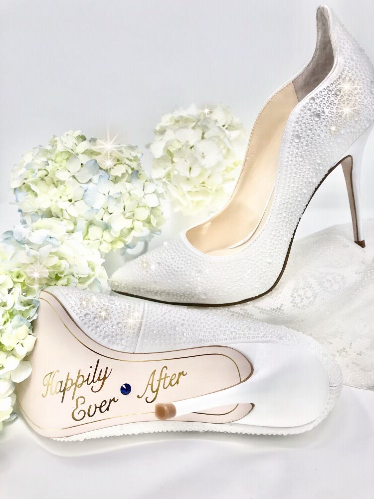 Wayva High Heel in Bridal White