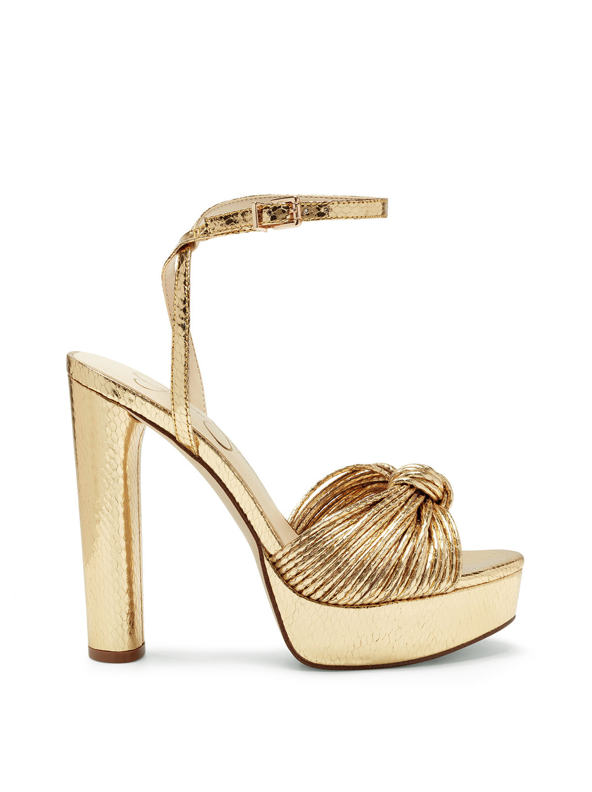 Gold High Heel Platform Sandal Elegant Gold High Heels GlobalStep