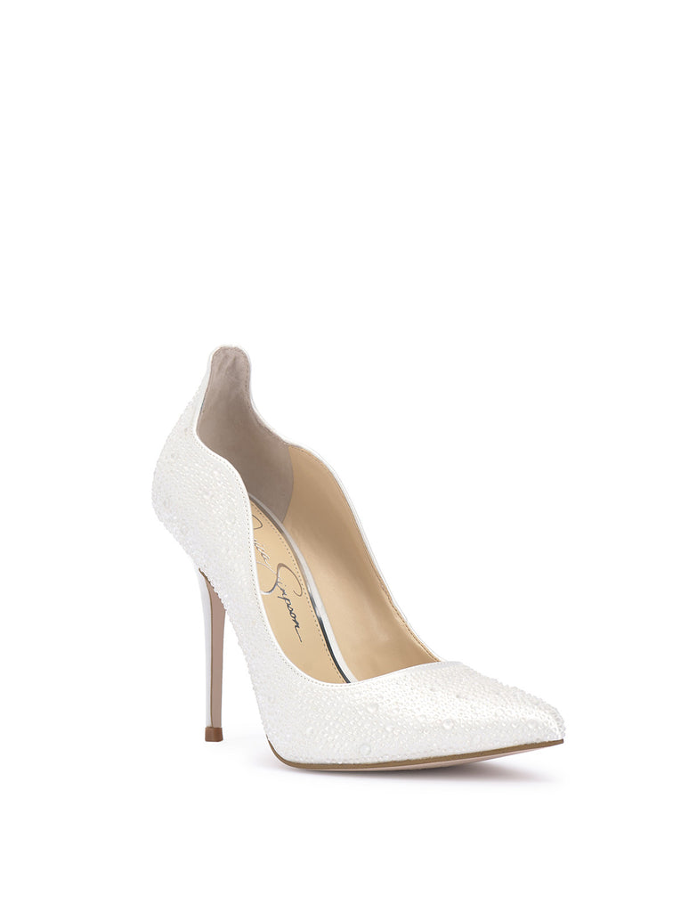 Wayva High Heel in White – Jessica Simpson