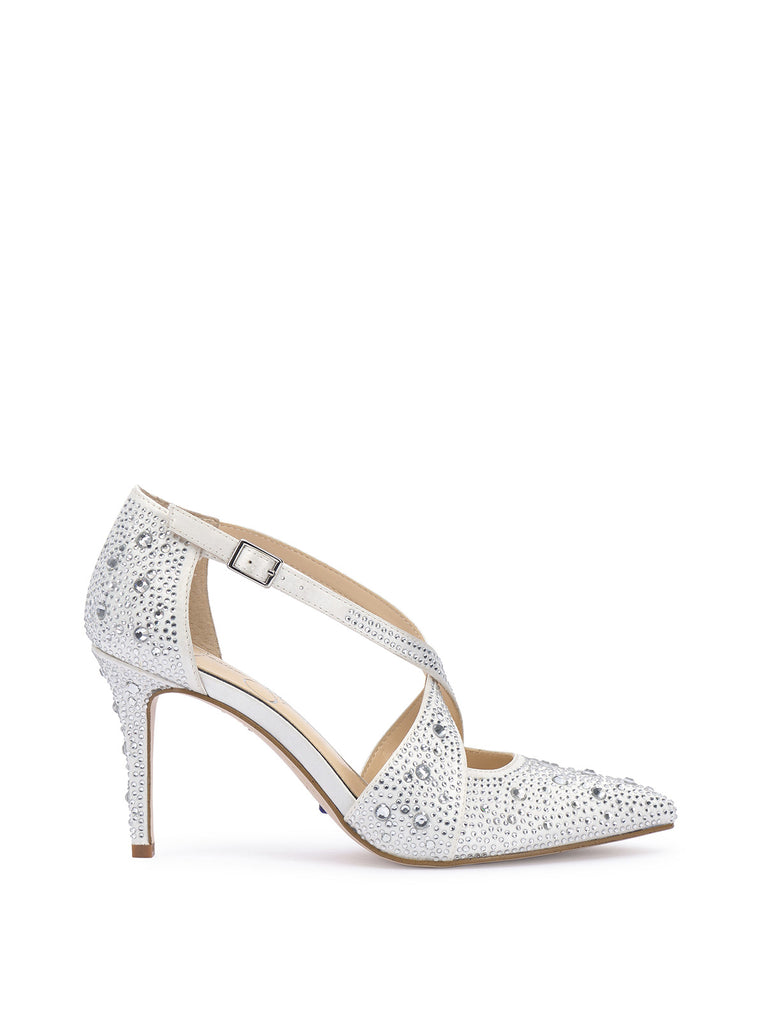 Accile High Heel in White