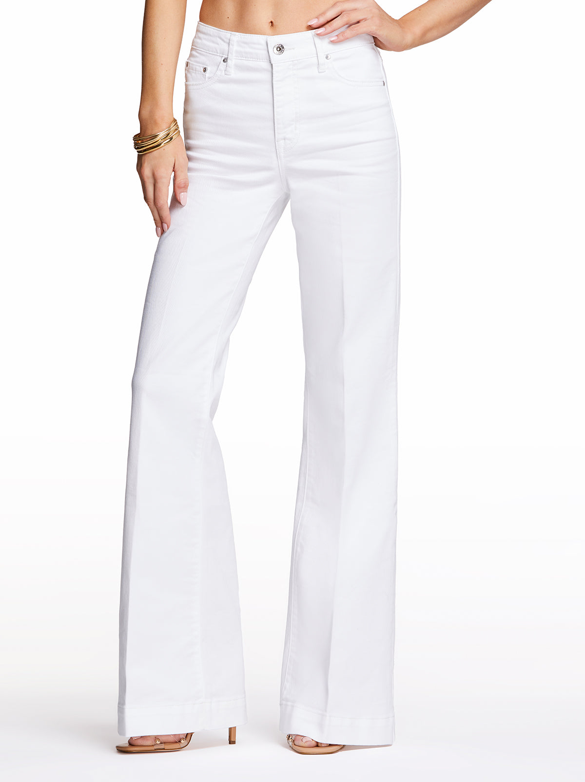 Love It White Flare Jeans
