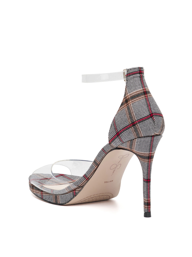 Daisile High Heel in Plaid