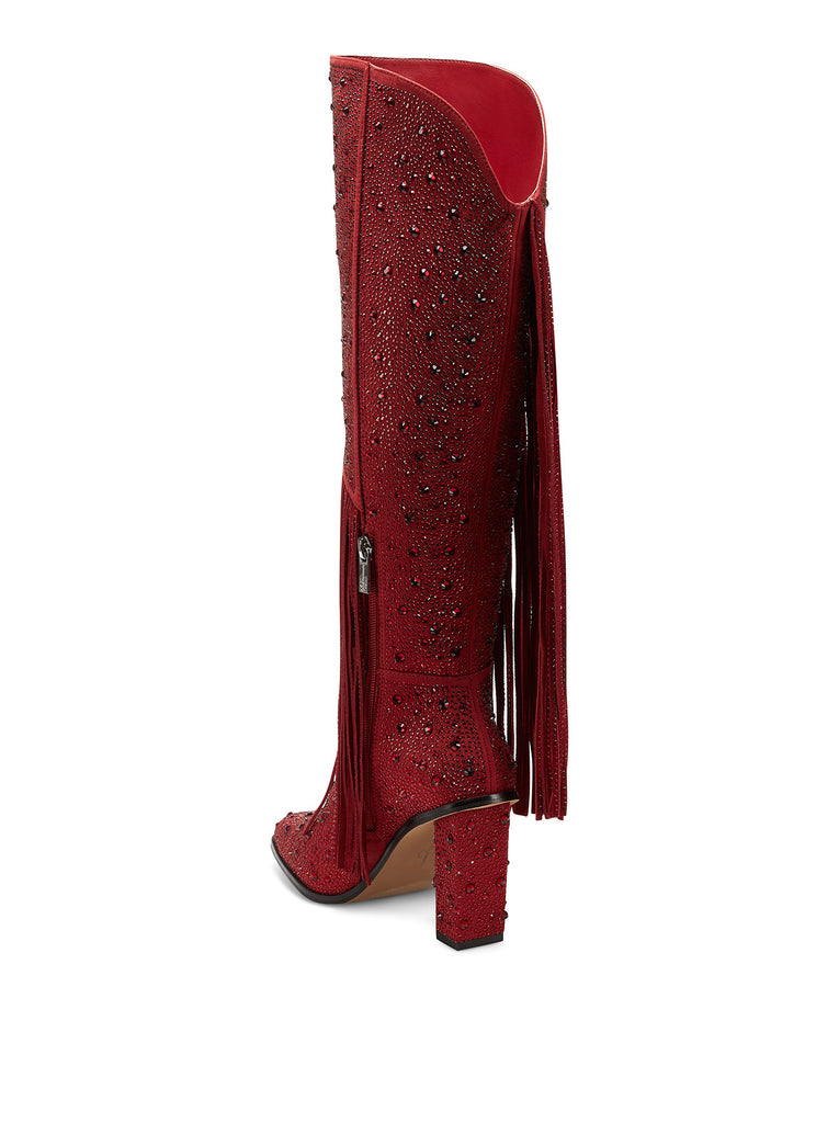 Asire Boot in Lux Red